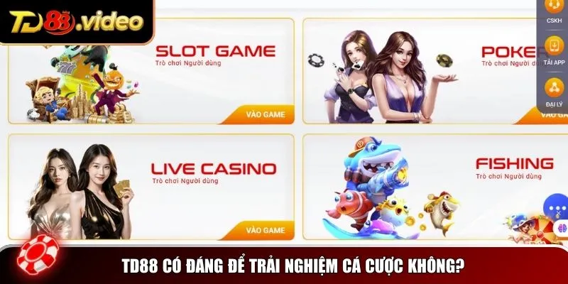 TD88 có đáng để trải nghiệm cá cược không?